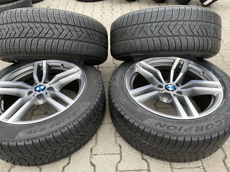 BMW X6 F16 ALUFELGEN M623 TN 7850070 & 7849629 WINTERREIFEN PIRELLI RUNFLAT RDCI