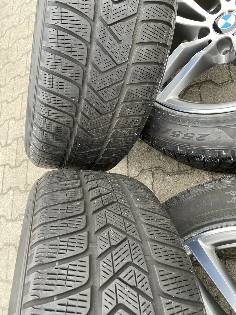 BMW X6 F16 ALUFELGEN M623 TN 7850070 & 7849629 WINTERREIFEN PIRELLI RUNFLAT RDCI