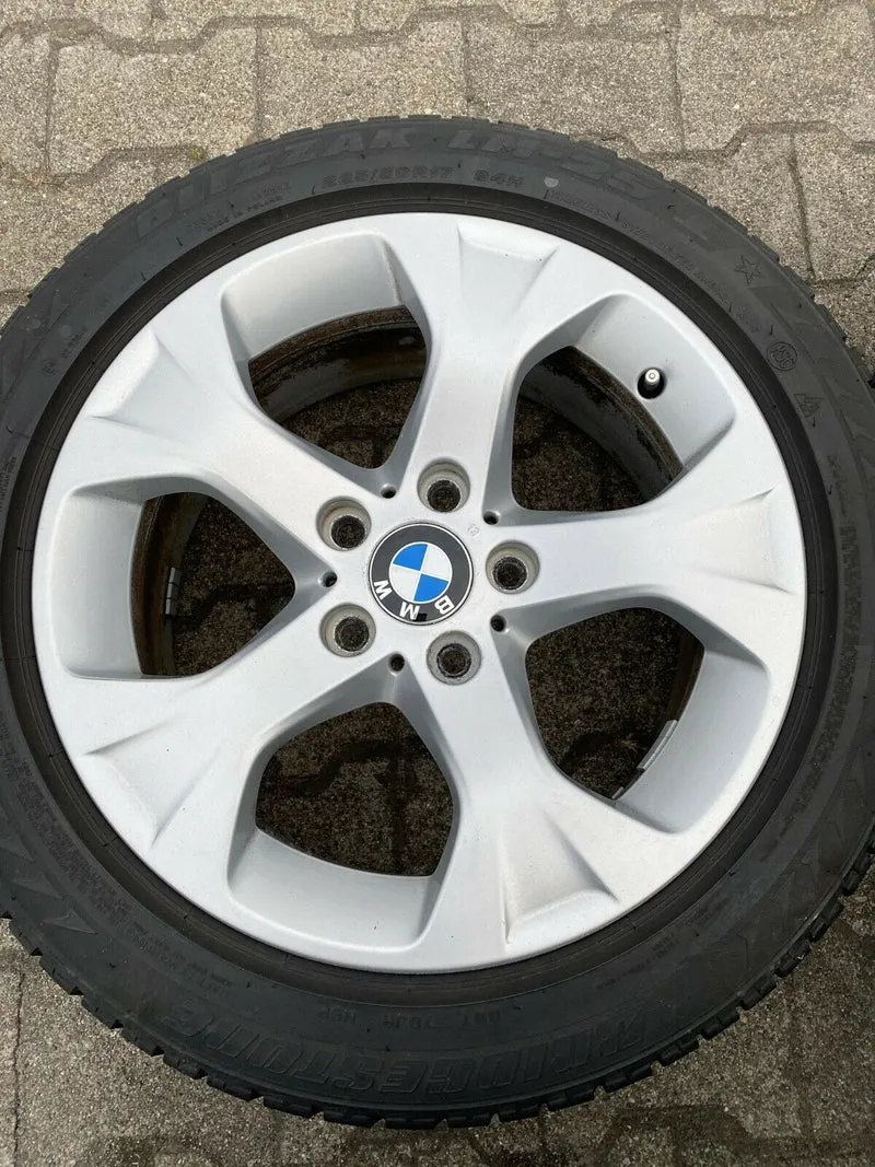 ORIGINAL BMW X1 E84 Alufelgen Sternspeiche 317 m Winterreifen RUNFLAT 225 50 R17