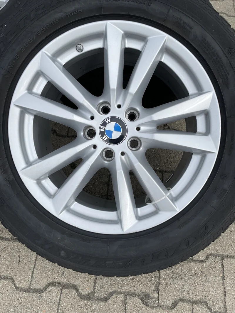 BMW X5 F15 ALUFELGEN STYLE 446 WINTERREIFEN 255 55 R18 109H RDCI 6853952