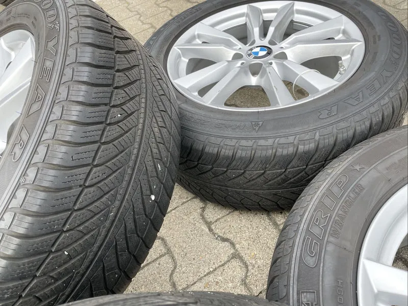 BMW X5 F15 ALUFELGEN STYLE 446 WINTERREIFEN 255 55 R18 109H RDCI 6853952