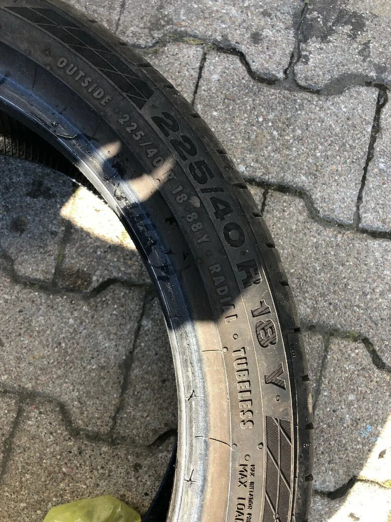 1x BMW Continental Sport Contact 5 Sommerreifen 225 40 R18 88Y RSC RUNFLAT
