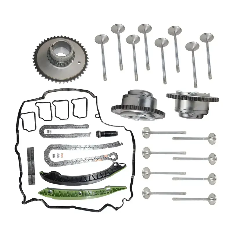 Zestaw Łańcucha Rozrządu oraz Zaworów i Regulatora Wału dla Mercedes-Benz W204 W212 M271