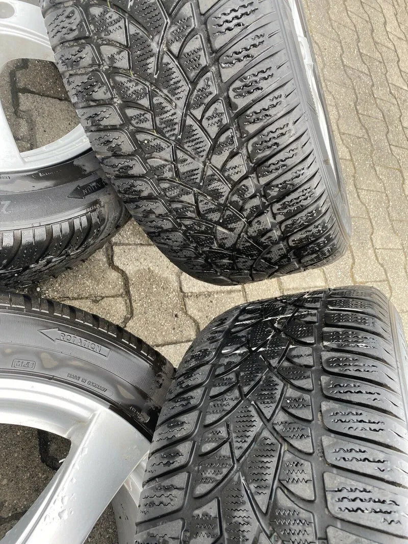 BMW F07 GT F01 DEZENT Alufelgen Winterreifen DUNLOP SP 245 50 R18 100H RSC RDCI