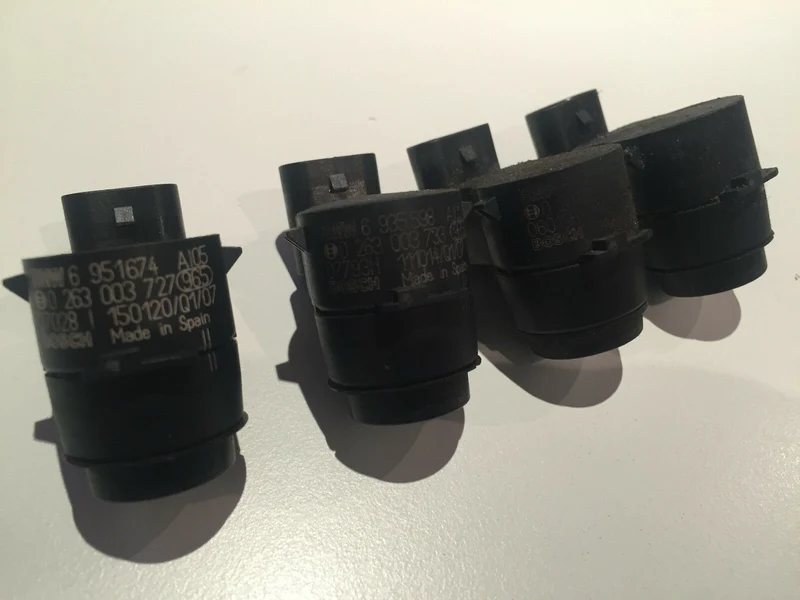 4x BMW E81 E82 E87 E88 E90 E91 E92 E93 PDC Sensor Weiss 6935598