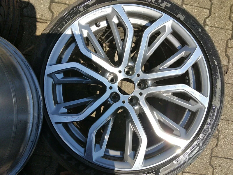 ORIGIN. BMW X5 F15 E70 M Y SPEICHE 375 Alufelgen DUNLOP SOMMERREIFEN 21 ZOLL RSC
