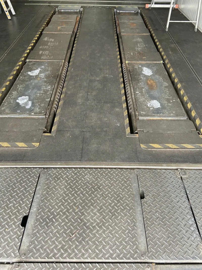 NUSSBAUM ACHSVERMESSUNGSBÜHNE & BREMSENPRÜFSTAND UNILIFT 3500 NT PLUS / NTS 520