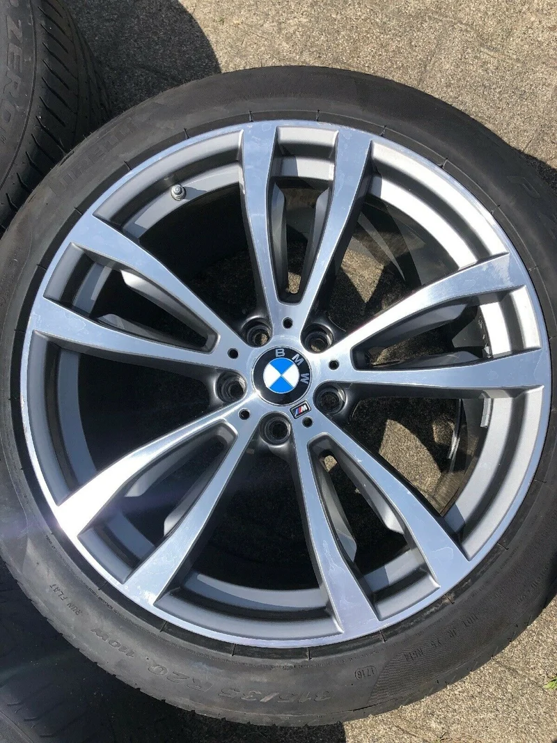 BMW X5 F15 X6 F16 ALUFELGEN M469 TN 7846790 & 7846791 SOMMERREIFEN PIRELLI RDCI