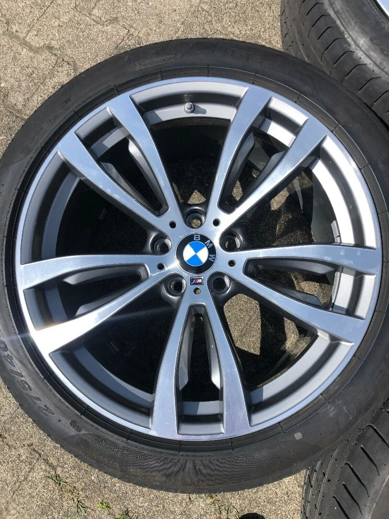 BMW X5 F15 X6 F16 ALUFELGEN M469 TN 7846790 & 7846791 SOMMERREIFEN PIRELLI RDCI