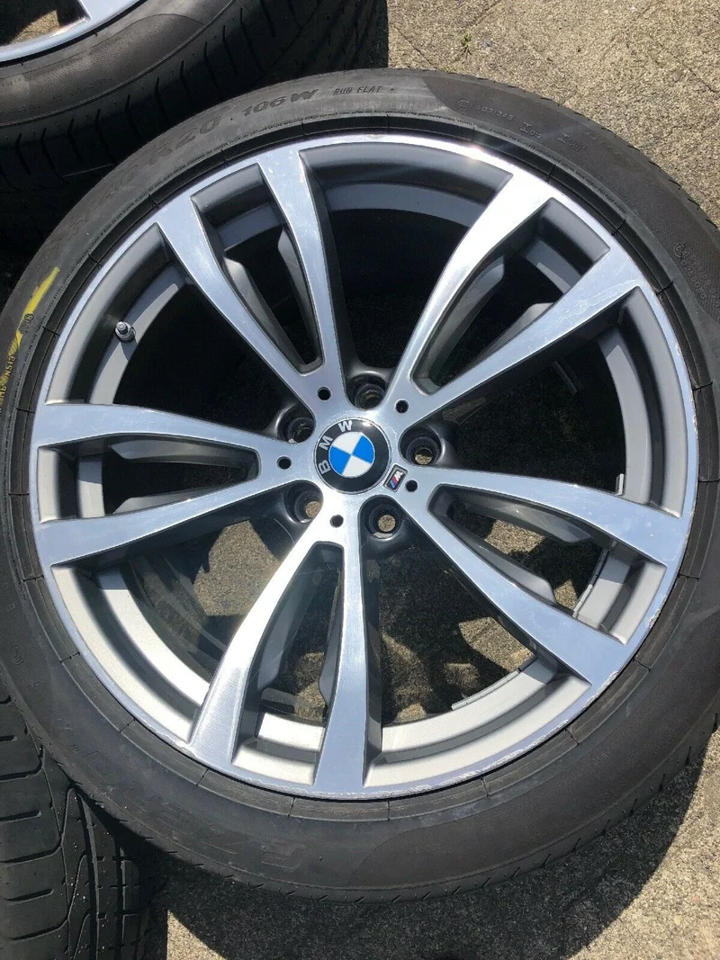 BMW X5 F15 X6 F16 ALUFELGEN M469 TN 7846790 & 7846791 SOMMERREIFEN PIRELLI RDCI