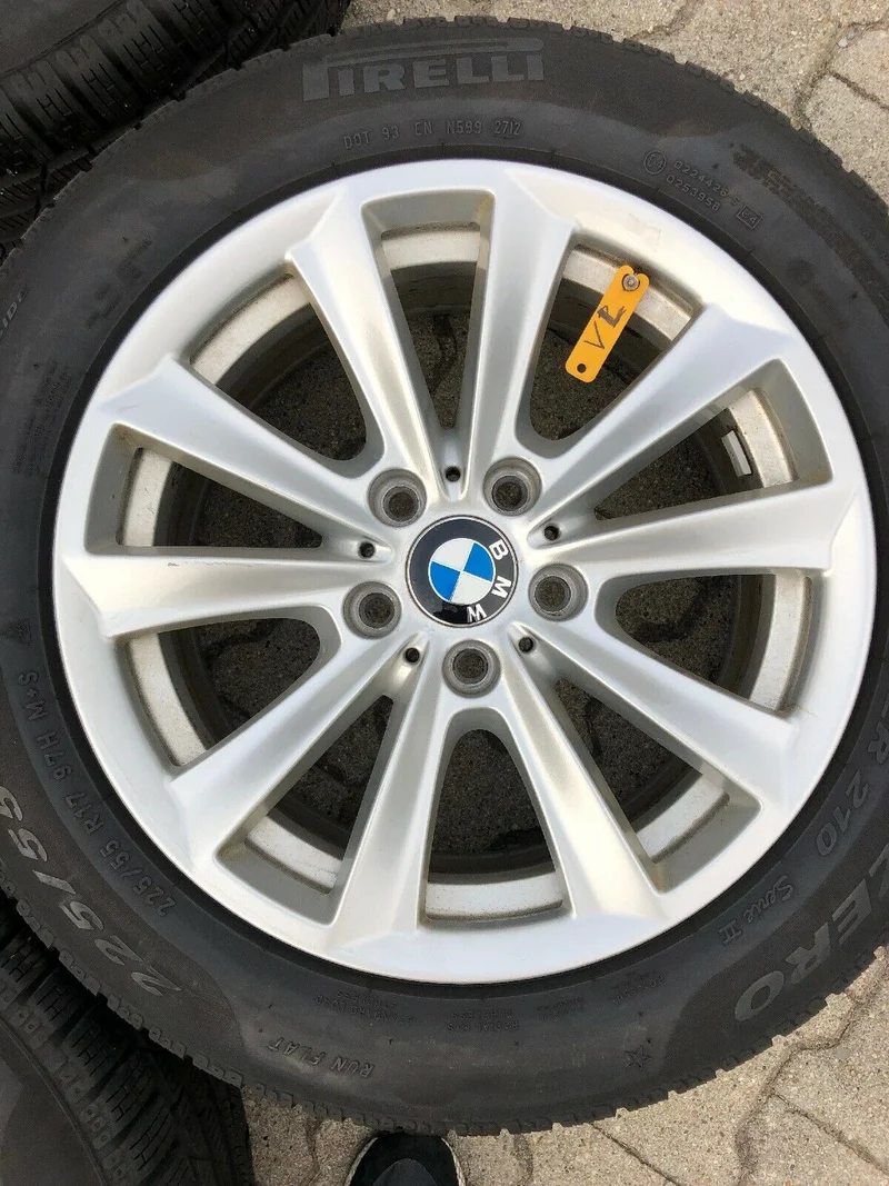 BMW F10 F11 F06 F12 V Speiche 236 Alufelgen Winterreifen 225 55 R17 97H PIRELLI