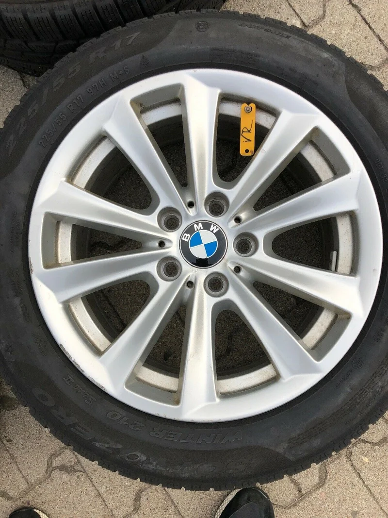 BMW F10 F11 F06 F12 V Speiche 236 Alufelgen Winterreifen 225 55 R17 97H PIRELLI