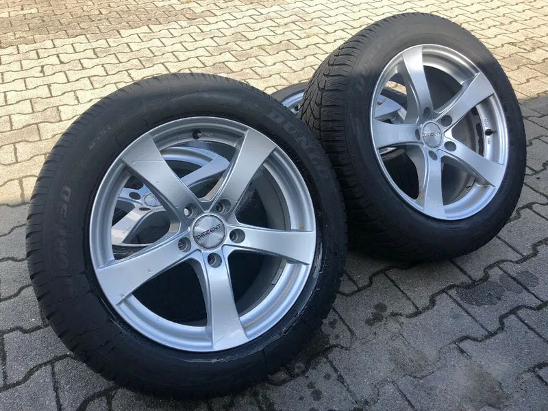 BMW F10 F11 ALUFELGEN Winterreifen 225 55 R17 97H RSC DUNLOP SP WINTER KBA 47702