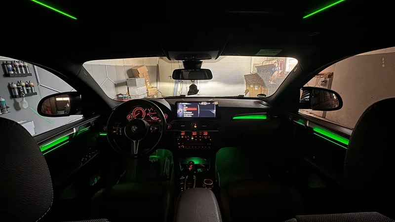 Ambientebeleuchtung für BMW X3 (F25) (iDrive-Steuerung) inkl. Einbau (Nachrüstung) V1