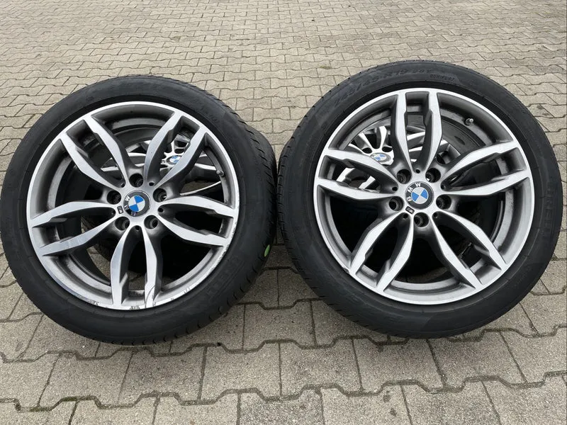 BMW X3 F25 X4 F26 M PAKET M622 ALUFELGEN SOMMERREIFEN 245 & 275 PIRELLI 7849661