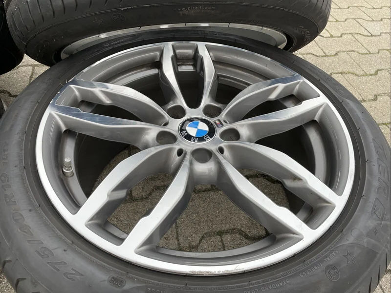 BMW X3 F25 X4 F26 M PAKET M622 ALUFELGEN SOMMERREIFEN 245 & 275 PIRELLI 7849661