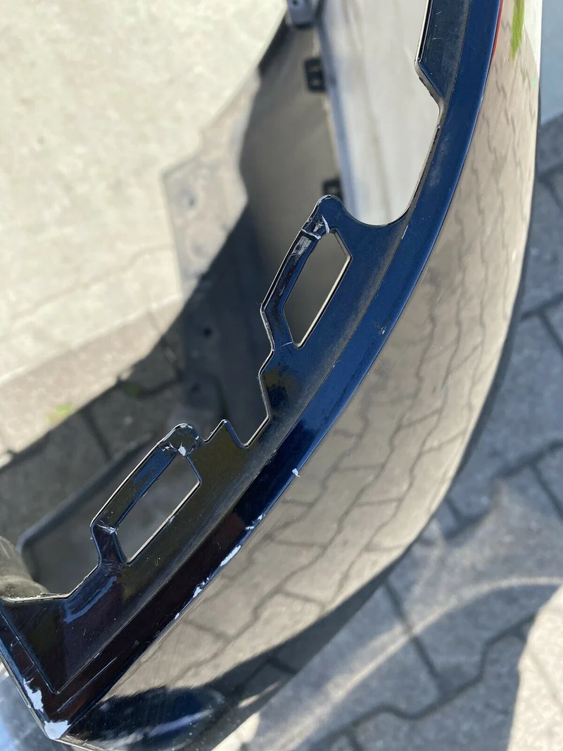 ORIGINAL BMW X1 E84 LCI FACELIFT Stoßstange Hinten PDC Löcher