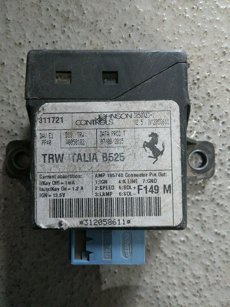 ORIGINAL Ferrari California T Steuergerät für Lenkung 289044 Modul 311721