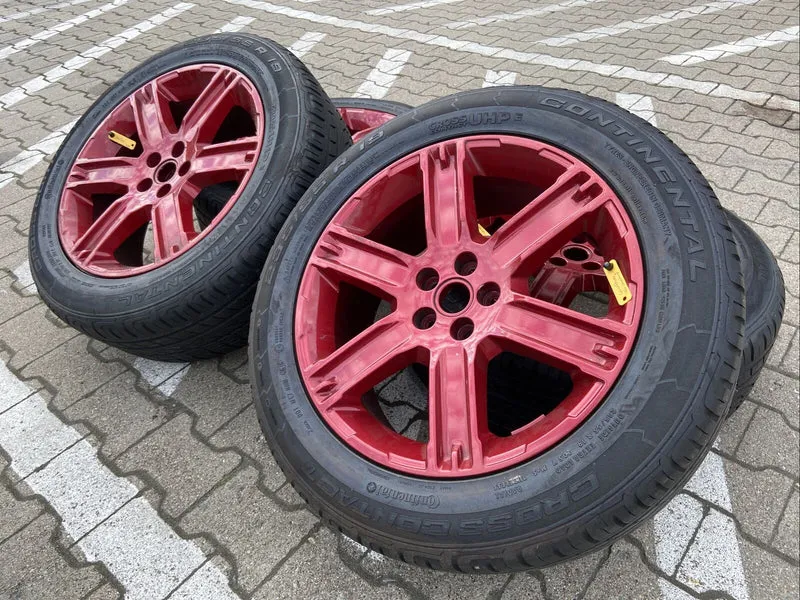 ORIG. LAND RANGE ROVER EVOQUE ALUFELGEN SOMMERREIFEN 235 55 R19 105V BJ321007DB