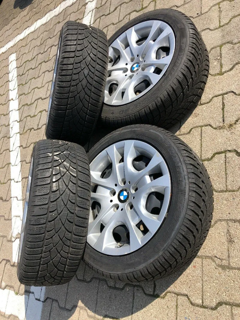 BMW X1 E84 Winterreifen 225 50 R17 94H DUNLOP SP WINTER SPORT 3D m RADKAPPEN