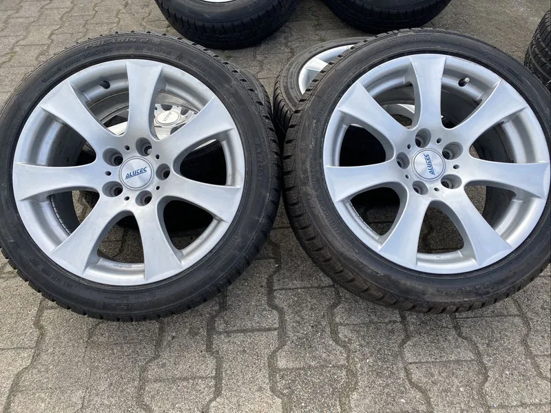 BMW E90 E91 E92 E93 Z4 WINTERREIFEN ALUTEC ALUFELGEN 225 45 R17 91H KBA 45860
