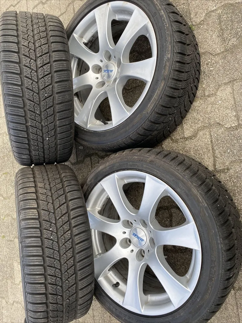 BMW E90 E91 E92 E93 Z4 WINTERREIFEN ALUTEC ALUFELGEN 225 45 R17 91H KBA 45860