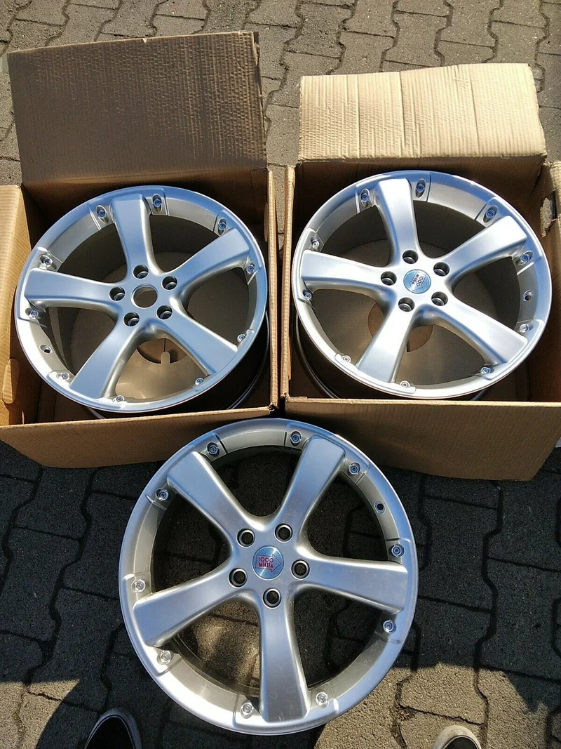 3× NEUE BMW 8x 18" MILLE MIGLIA 1000 EVO Alufelgen EV 518 ET45