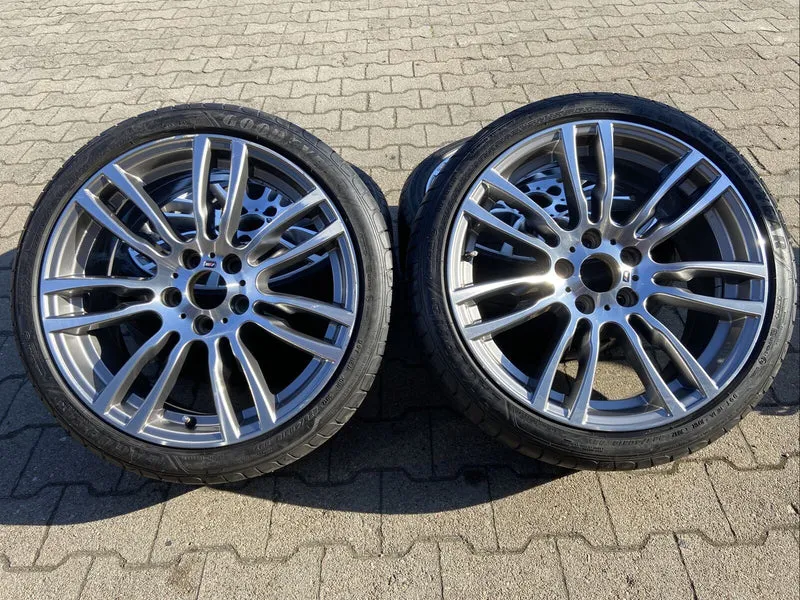 BMW F30 F31 F32 M403 ALUFELGEN 7845882 & 7845883 SOMMERREIFEN 19“ GOODYEAR RSC