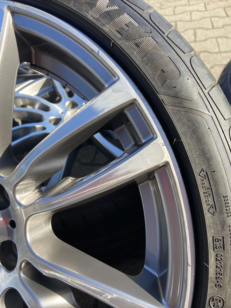 BMW F30 F31 F32 M403 ALUFELGEN 7845882 & 7845883 SOMMERREIFEN 19“ GOODYEAR RSC