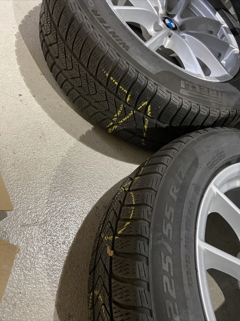 ORIGINAL BMW G30 G31 Styling 618 Alufelgen 6868217 WINTERREIFEN PIRELLI RSC RDCI