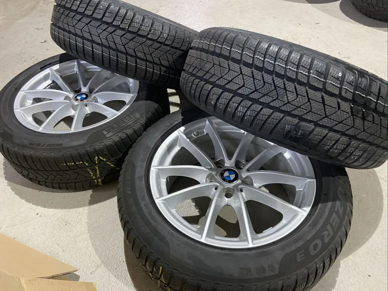 ORIGINAL BMW G30 G31 Styling 618 Alufelgen 6868217 WINTERREIFEN PIRELLI RSC RDCI