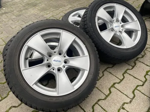 BMW E90 E91 E92 Alufelgen DUNLOP 205 55 R16 91H WINTERREIFEN RSC ALUTEC KBA47013