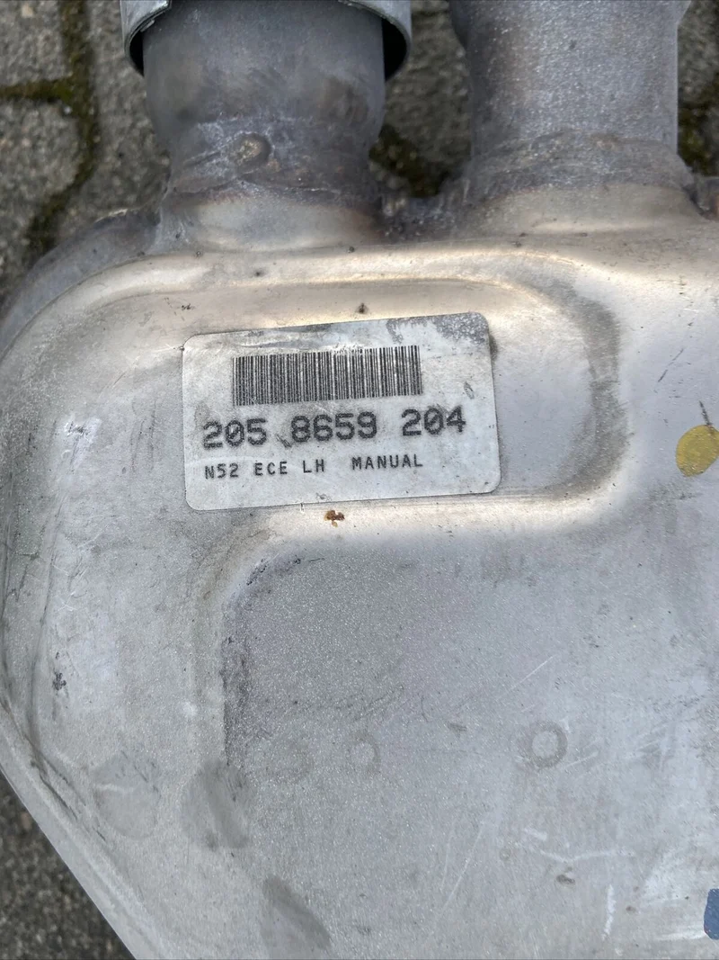 BMW Z4 E85 Auspuff 7547107 N52 Endschalldämpfer Auspuffanlage 7514157