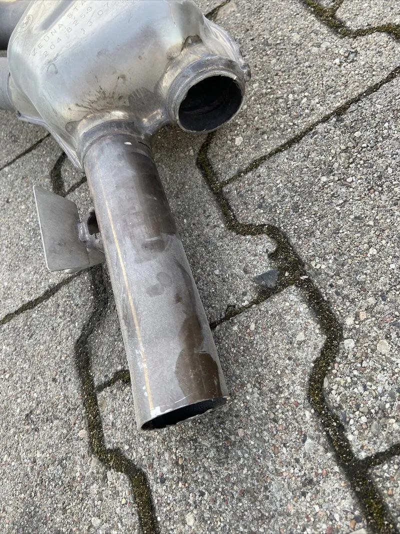 BMW Z4 E85 Auspuff 7547107 N52 Endschalldämpfer Auspuffanlage 7514157