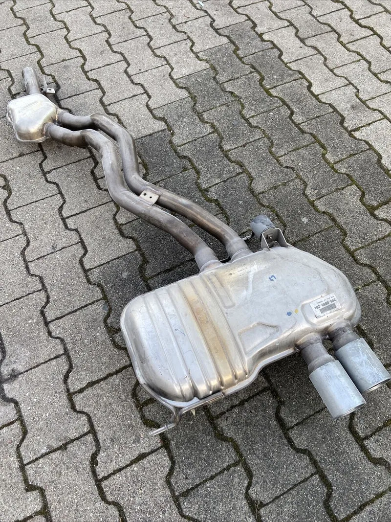 BMW Z4 E85 Auspuff 7547107 N52 Endschalldämpfer Auspuffanlage 7514157