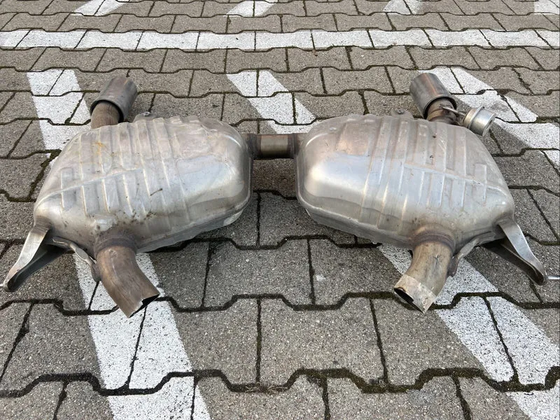 BMW E92 E93 KLAPPENAUSPUFF 335 Auspuff Endschalldämpfer Auspuffanlage 7594772