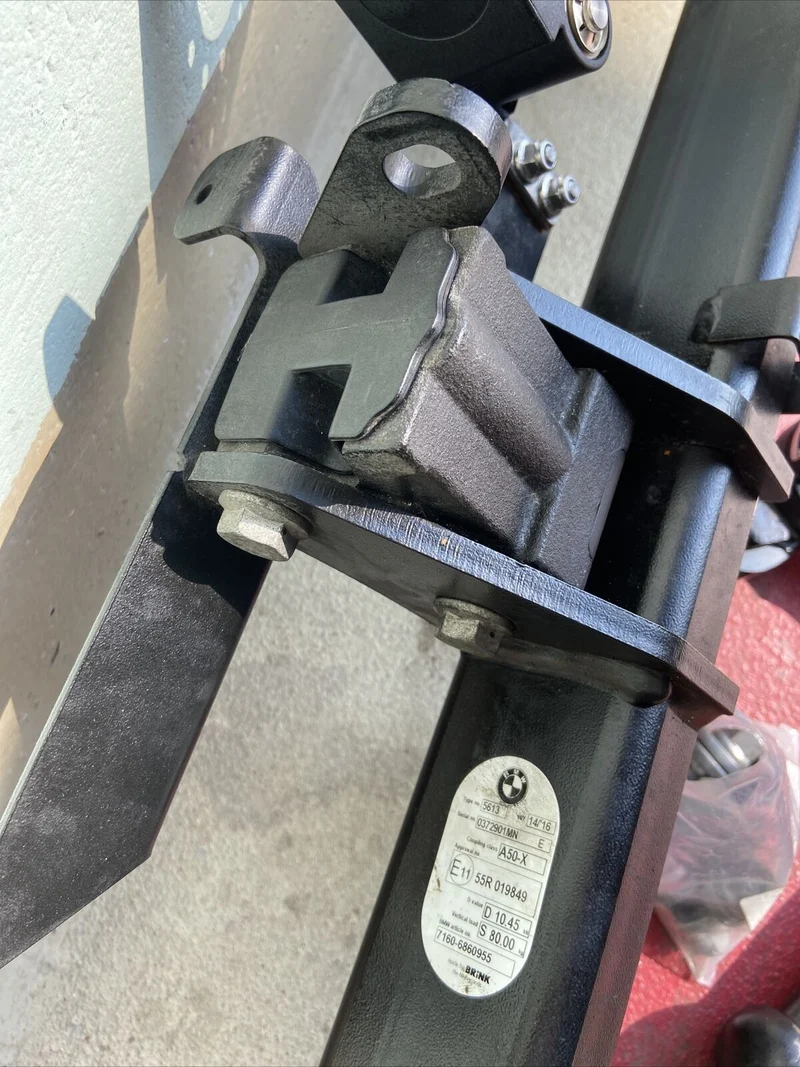 ORIG BMW X1 F48 ANHÄNGERKUPPLUNG abnehmbar QUERTRÄGER Verstärkung 6860955 NEUW.
