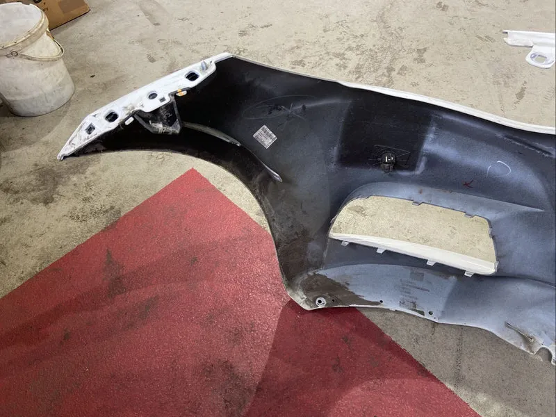 ORIGINAL BMW F34 GT M PAKET Stoßstange mit PDC OHNE SWR vorne 8056857 Alpinweiss