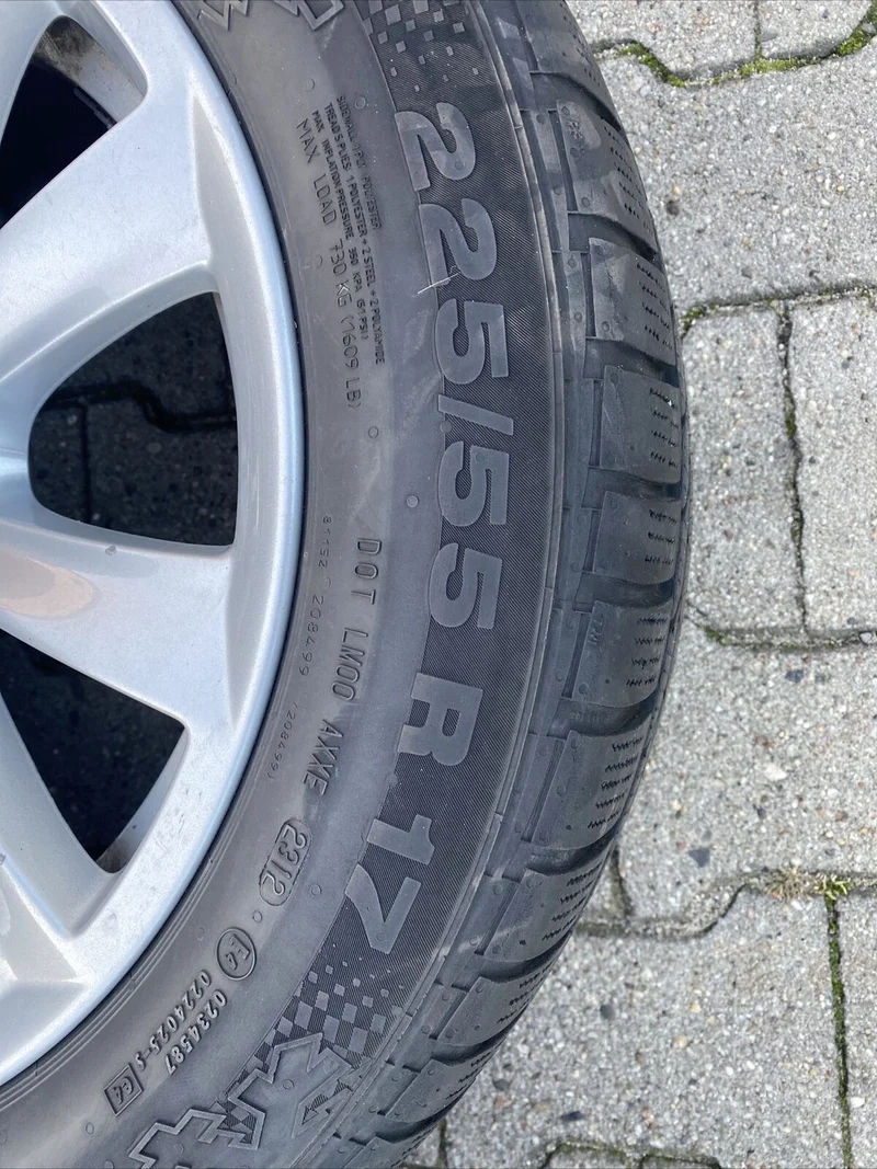 BMW F10 F11 F12 V Speiche 236 Alufelgen RDCI Winterreifen 225 55 R17 97H 6780720