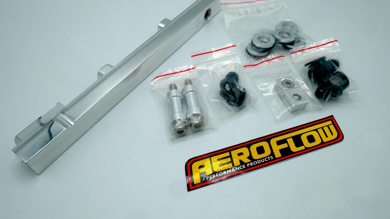 Aeroflow Fuel Rail RB25 - poliert