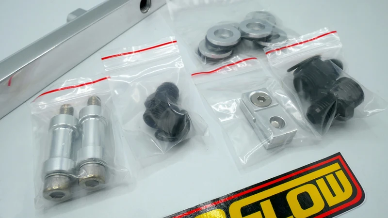 Aeroflow Fuel Rail RB25 - poliert