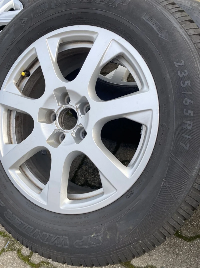 AUDI Q5 Alufelgen 8R DUNLOP SP 8R0601025E WINTERREIFEN 235 65 R17 104H DOT 2916