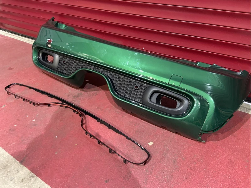 ORIGINAL MINI COOPER S SPORT F56 Stoßstange hinten 7343614 Gitter 7365075