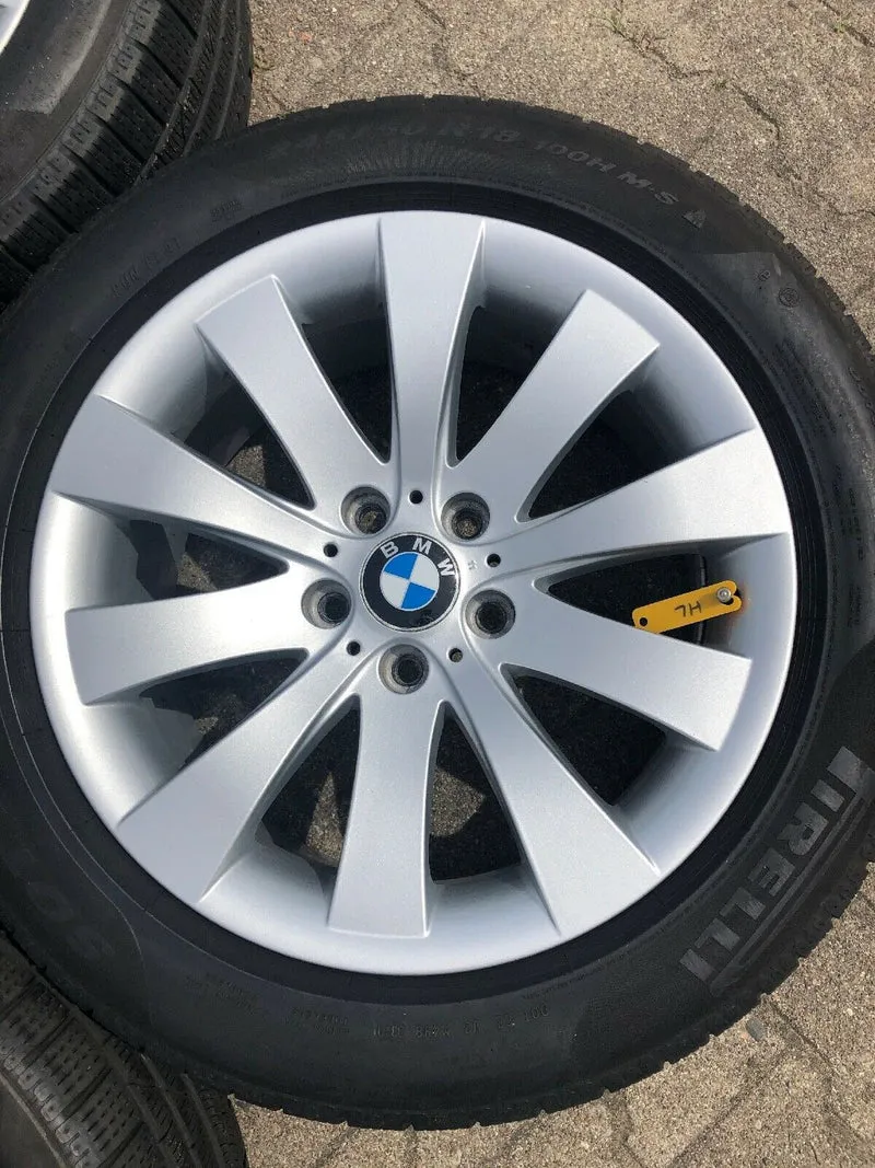 BMW F07 GT F01 F02 Alufelgen Sternspeiche 250 Winterreifen PIRELLI RSC 6777777