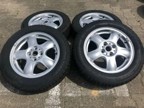ORIG Mini Cooper R56 R50 Alufelgen 5 Star Winterreifen 175 65 R15 84T TN 6768498
