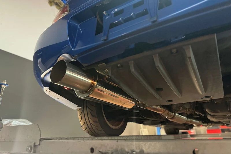 Subaru Impreza GC8 - GDB Abgasanlage Einzelanfertigung