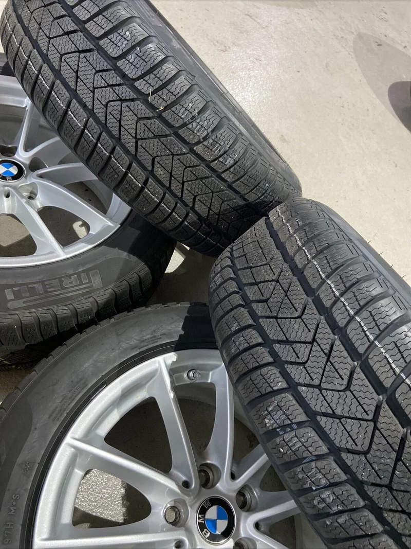 ORIGINAL BMW G30 G31 Styling 618 Alufelgen 6868217 WINTERREIFEN PIRELLI RSC RDCI