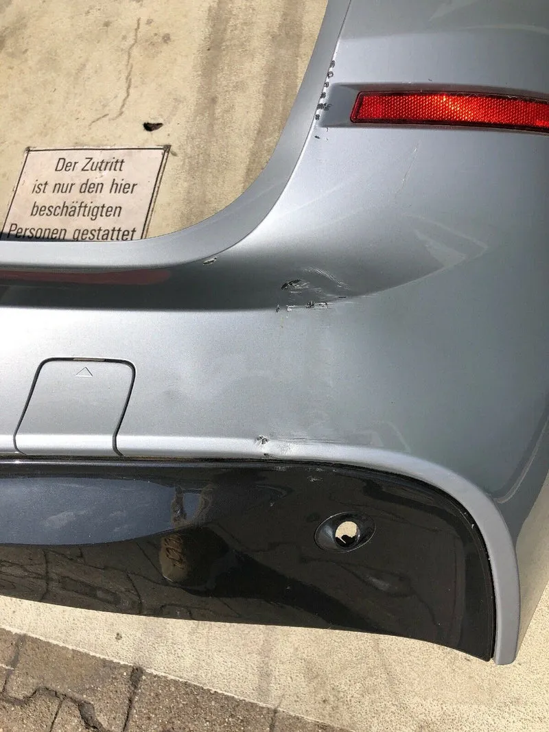 ORIGINAL BMW F46 Gran Tourer M PAKET Stoßstange mit PDC & DIFFUSOR HINTEN