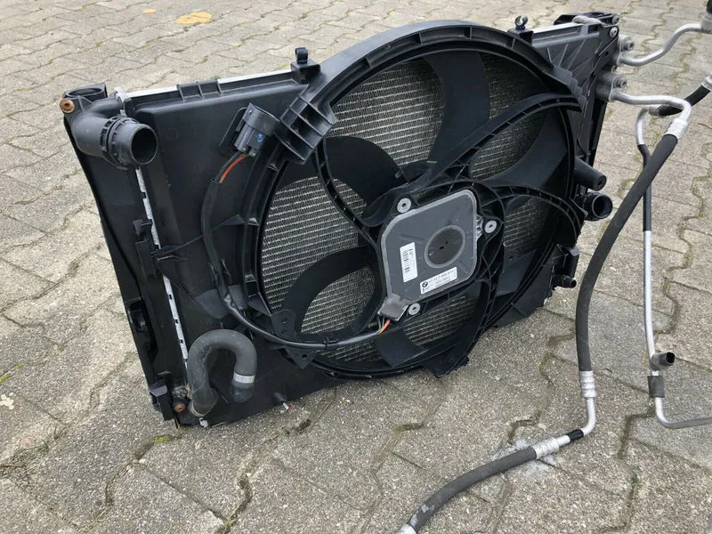 BMW X1 E84 Kühlerpaket Wasserkühler Klimakühler E Lüfter Druckleitung E90 E87