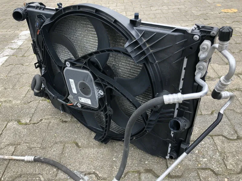BMW X1 E84 Kühlerpaket Wasserkühler Klimakühler E Lüfter Druckleitung E90 E87